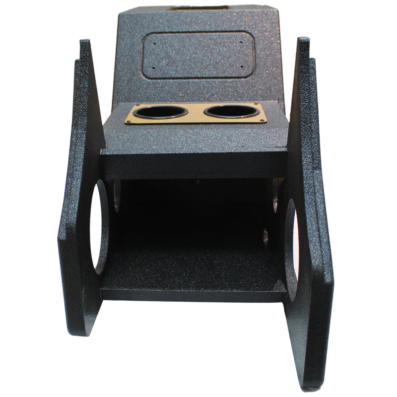 King Boxes 12" Ported 03-06 Silverado/Sierra Center Console Sprayed OPEN BOX