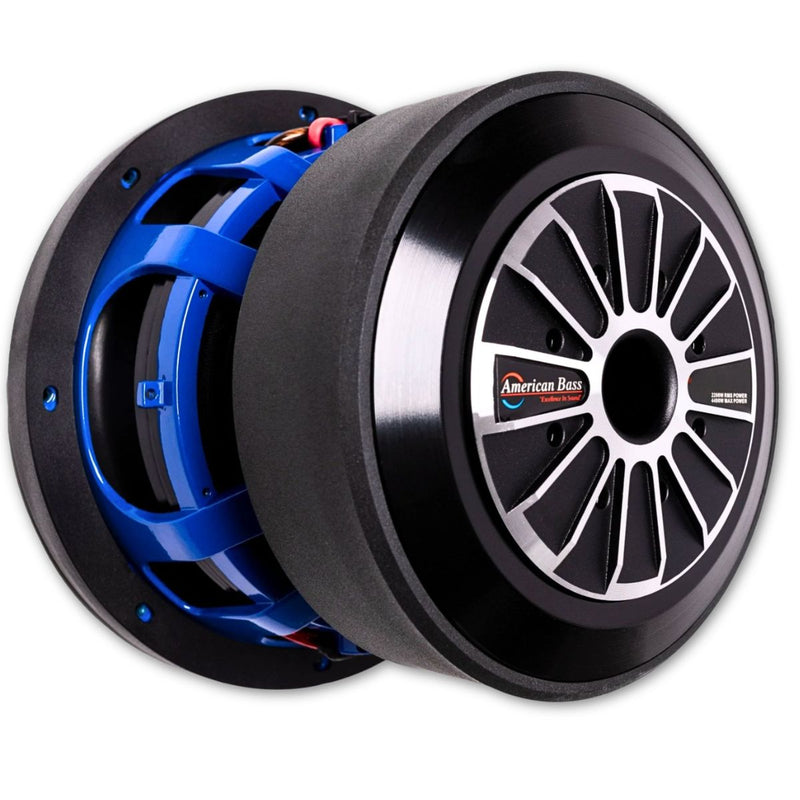 American Bass 15" 2-Ohm 2200W RMS Triple Stack Magnet Subwoofer HD-VELOCITY15-D2