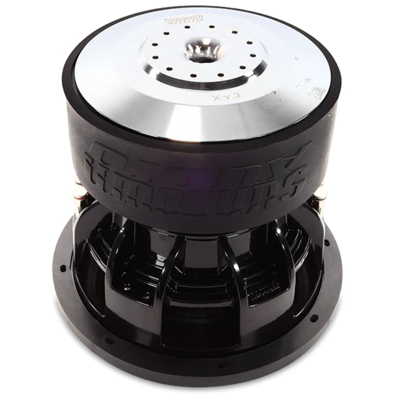 2000W RMS DVC 1 or 2-Ohm 10" X Series V3 Subwoofer w/Single 10" Birch Ported Box