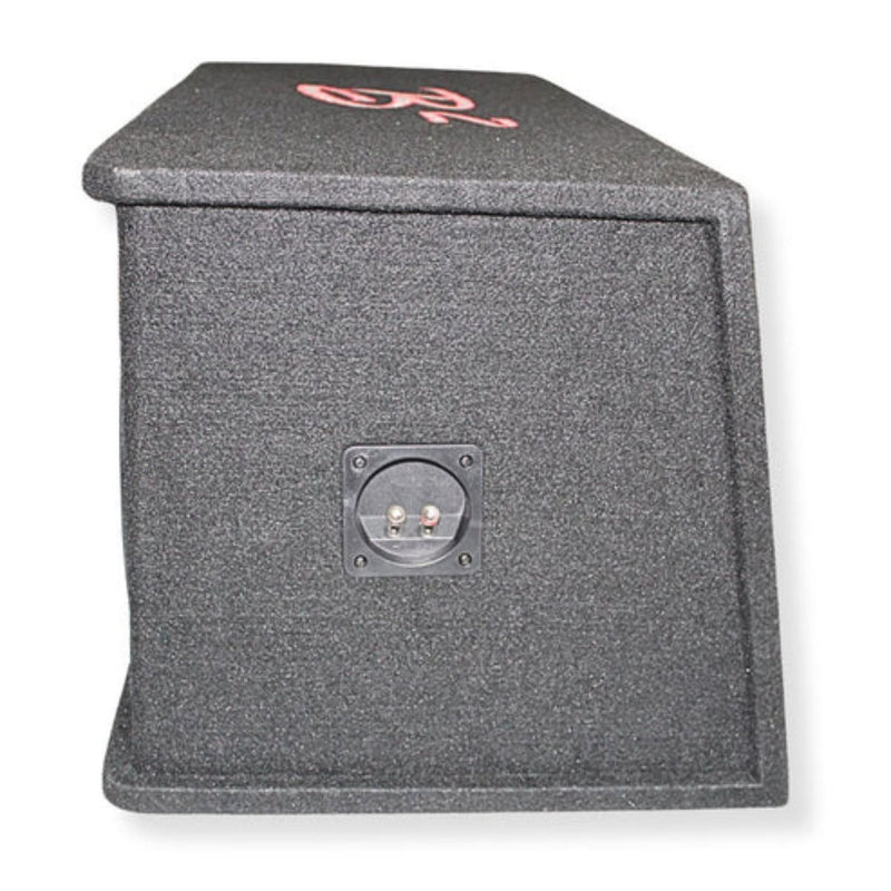 B2 Audio DVPE212 Loaded Dual 12" Subwoofer Enclosure RIOT 2500.1 Amplifier Combo