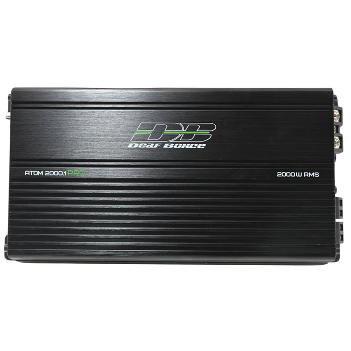 Deaf Bonce Apocalypse 2000W RMS 1 Ohm Class D Monoblock Amplifier ATOM PRO 2000.1