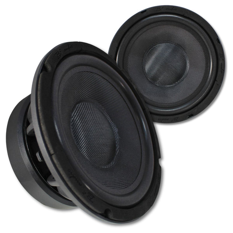 B2 Audio REFERENCE Series Pair of 8" 4-Ohm SVC 180W RMS Loudspeaker/Woofer REF8W
