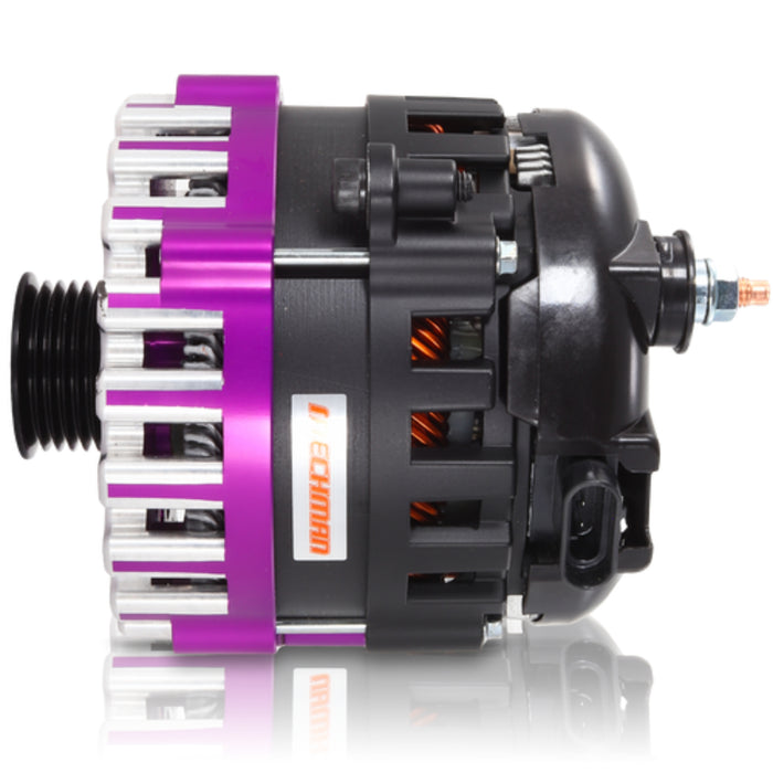 Mechman E-Series 400 Amp  Purple Alternator For 2005 - 2013 GM 6.0L Truck