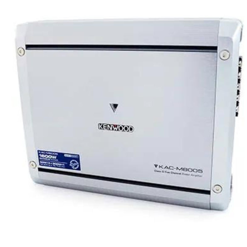 Kenwood Class-D 5-Channel 2-Ohm 800W RMS Marine Amplifier