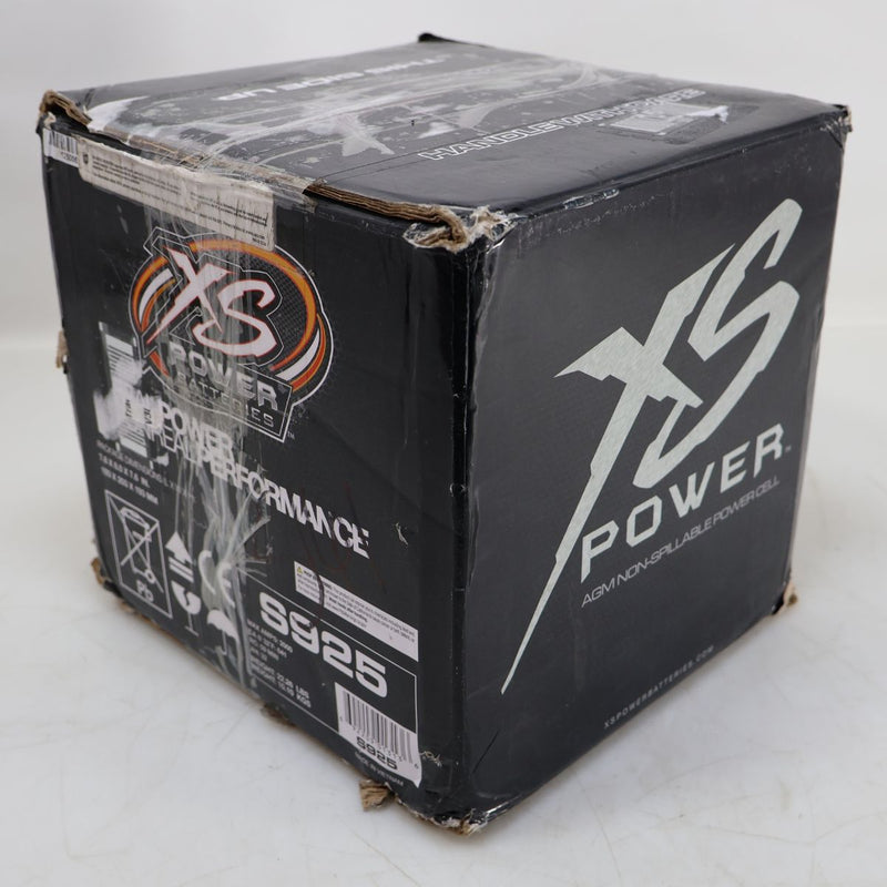 XS Power 12V AGM 1000W/2000W Range 2000 Max Amps Starting Battery S925 OPEN BOX