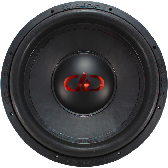 DD Audio REDLINE 600e Series 15" 500W RMS 4-Ohm DVC Power Tuned Subwoofer