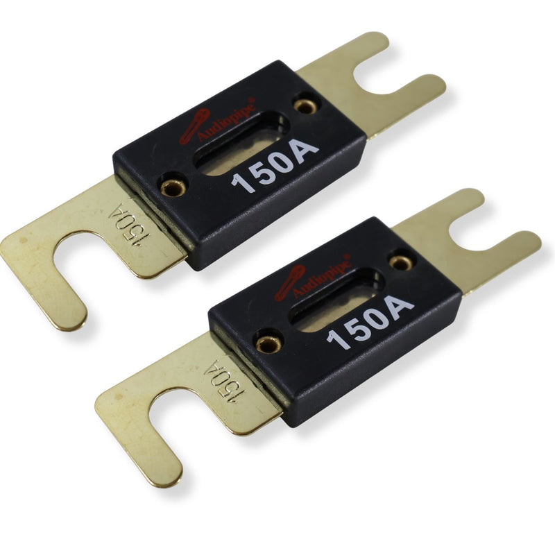Audiopipe Gold-Plated 150 Amp ANL Fuse 32V for Car Audio 1, 2, 5 or 10 Pack