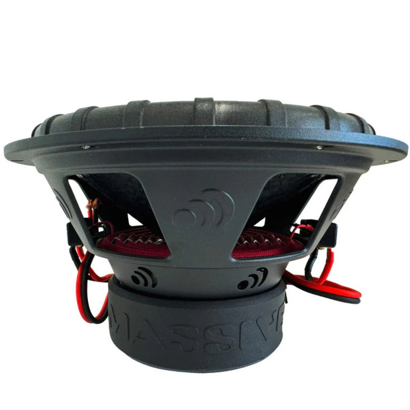 12" 500 Watt RMS Dual 4 Ohm Car Audio Subwoofer Massive Audio GT12
