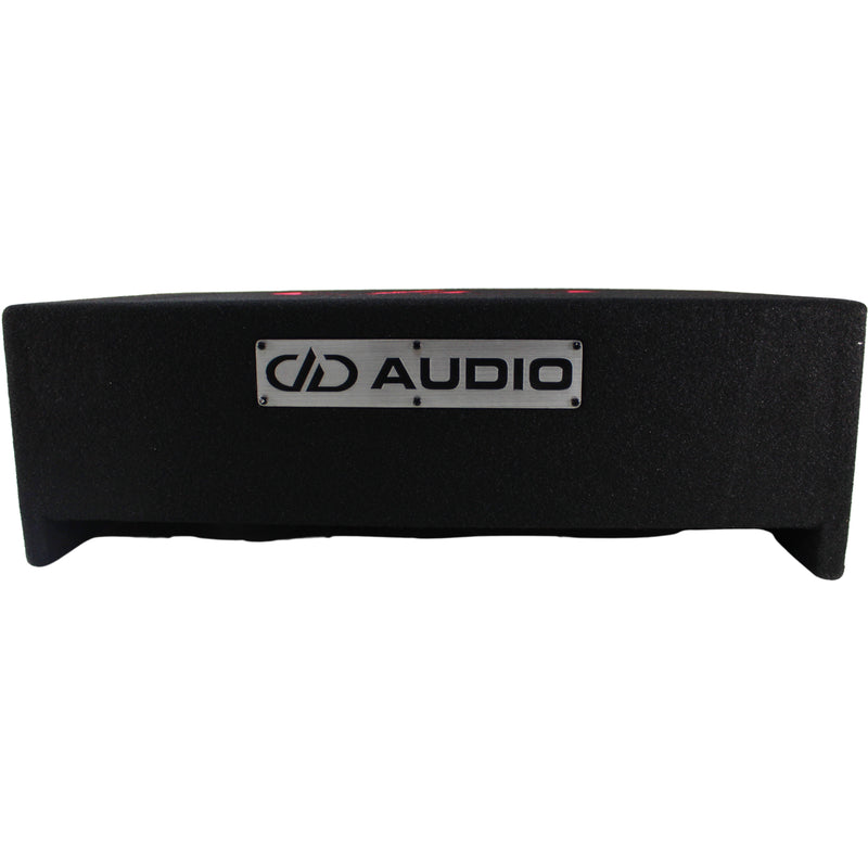 DD Audio SL600 Series 10" 600W RMS S1-Ohm Slim Down Firing Enclosure
