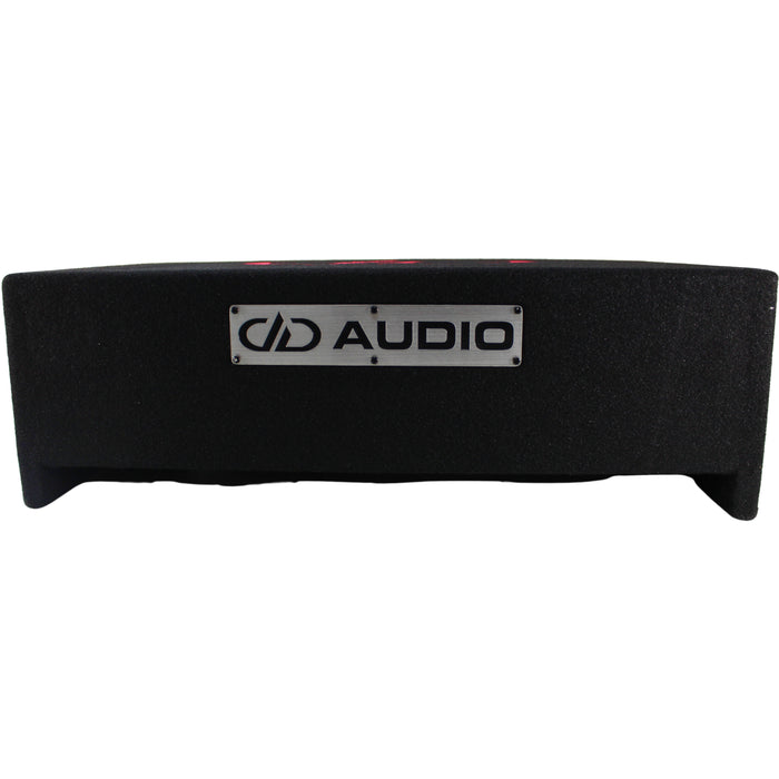 DD Audio SL600 Series 10" 600W RMS S1-Ohm Slim Down Firing Enclosure