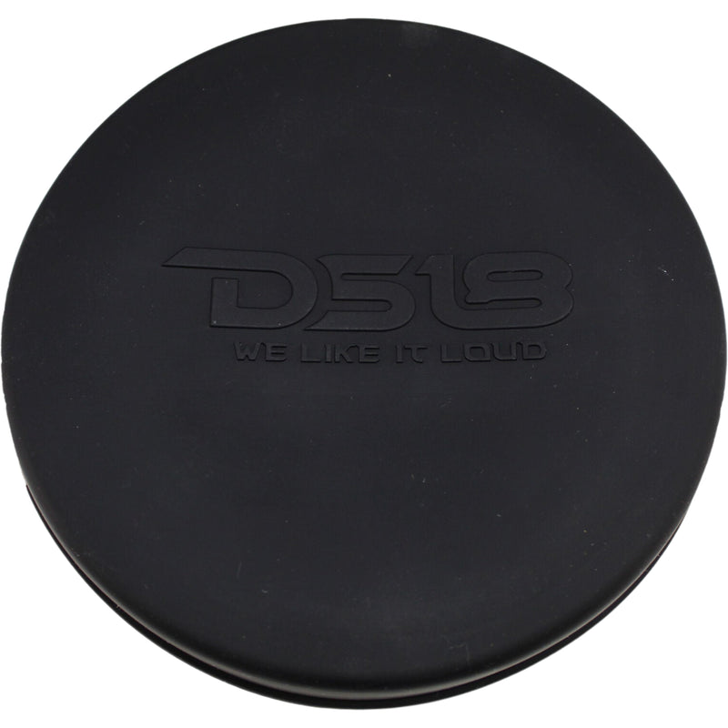 Pair of Black DS18 HYDRO 10" Silastic Silicone Marine Speaker Covers / CS-10/BK