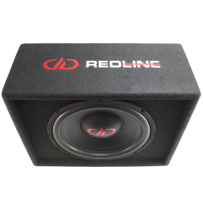 DD Audio Redline DD Series 12 Inch 600 Watt Loaded Subwoofer Enclosure