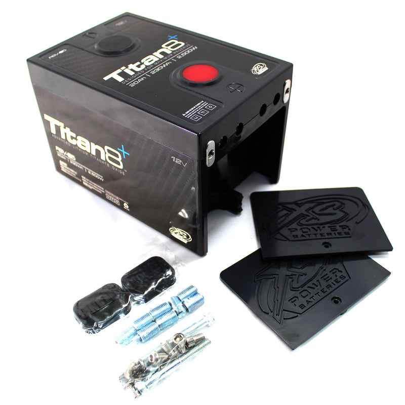XS Power Titan 8 2500 Watt 12V 1000 Max Amps Lithium Battery RSV-S5 (NO TERMINALS)