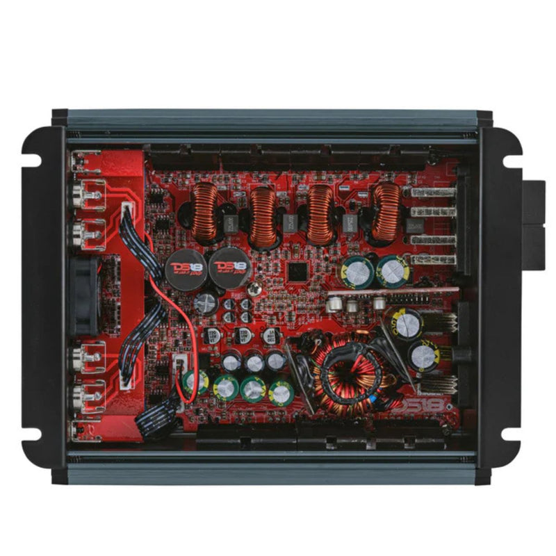 Dual 8 inch 275W RMS Voceteo Loaded Enclosure w Tweeters, Amplifier & Speakon