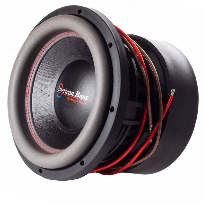 American Bass Car Audio 10 Subwoofer HD Series 4000 Watt Dual 1 Ohm HD-10-D1