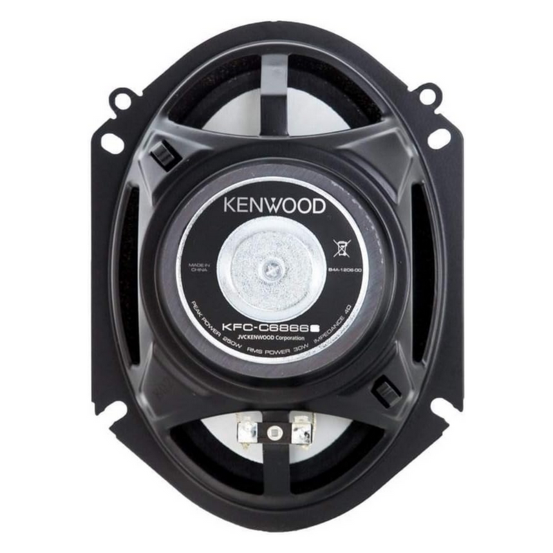 Pair Kenwood 6 x 8 inch 2-Way 30-Watt Car Stereo Speakers