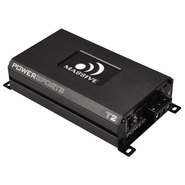 Massive Audio Trident 800 Watt Mono Block Amplifier Marine Water Resistant T2