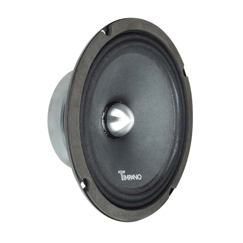 Timpano 8 Inch 400W 4 Ohm Midrange Pro Audio Loudspeaker With Bullet MR8-4BULLET