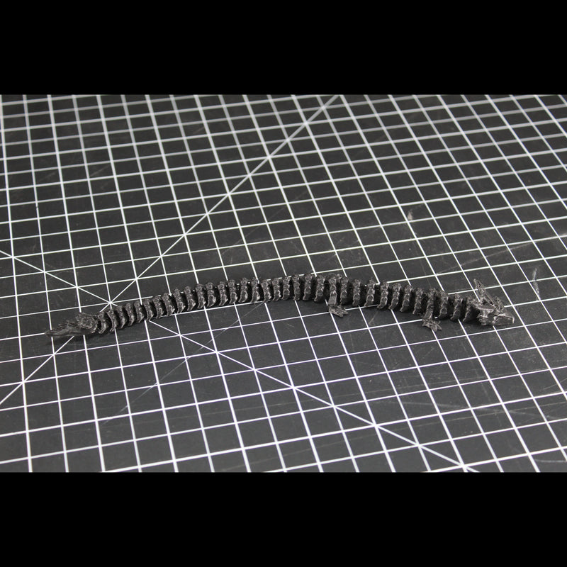 Flexible Crystal Dragon 3D Printed Fidget Toy - 8 Inch Dragon Figurine