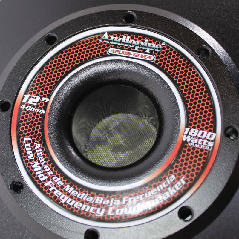 12" 900 Watt RMS 4 Ohm  Mid-Bass Frequency Loudspeaker Pro Woofer APLMB-12-VC4