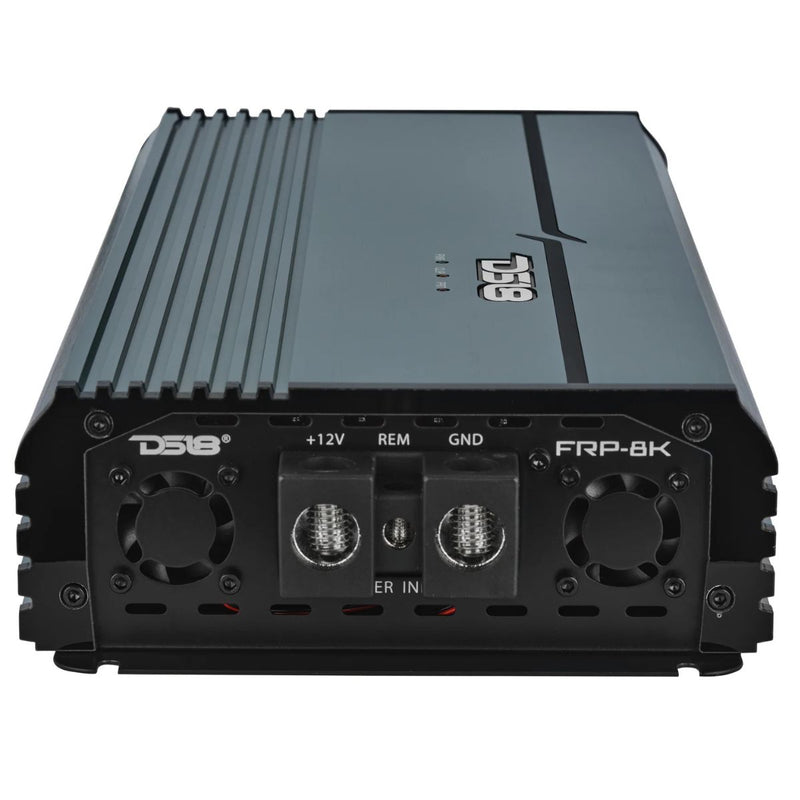 8000W RMS Monoblock Class D Full Range FRP Compact Car Audio Amplifier DS18