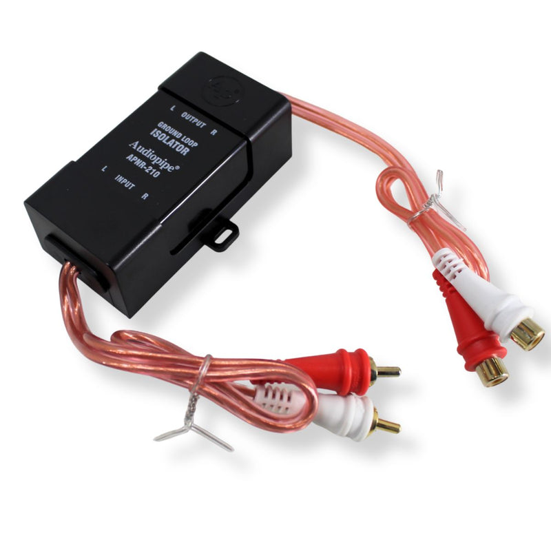 Audiopipe APNR-210 RCA Ground Loop Isolator Noise Filter
