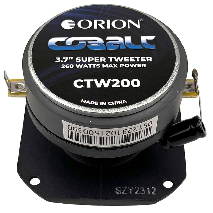 3.7" 65 Watt RMS 4-Ohm Pro Car Audio Bullet Tweeter Orion Cobalt Series