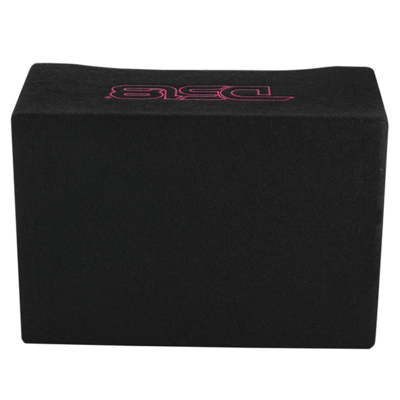 10" 600 Watt RMS 2-Ohm Under Seat Shallow Subwoofer Enclosure DS18 DFPU110iX