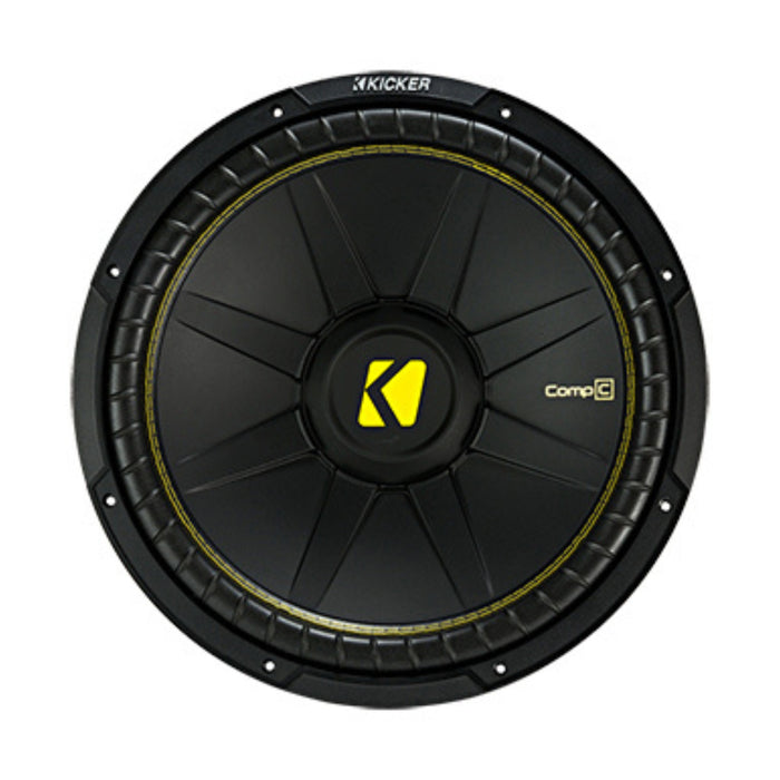 Kicker CompC Series 15" Dual 4 Ohm Voice Coil Car Subwoofer 1200W Peak 44CWCD154