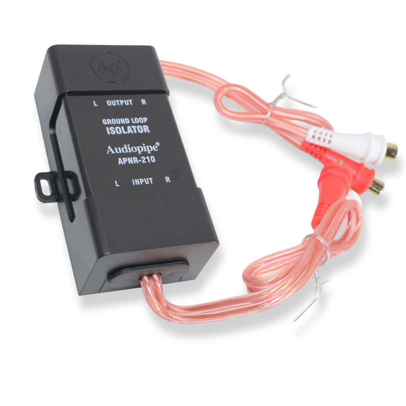 Audiopipe APNR-210 RCA Ground Loop Isolator Noise Filter