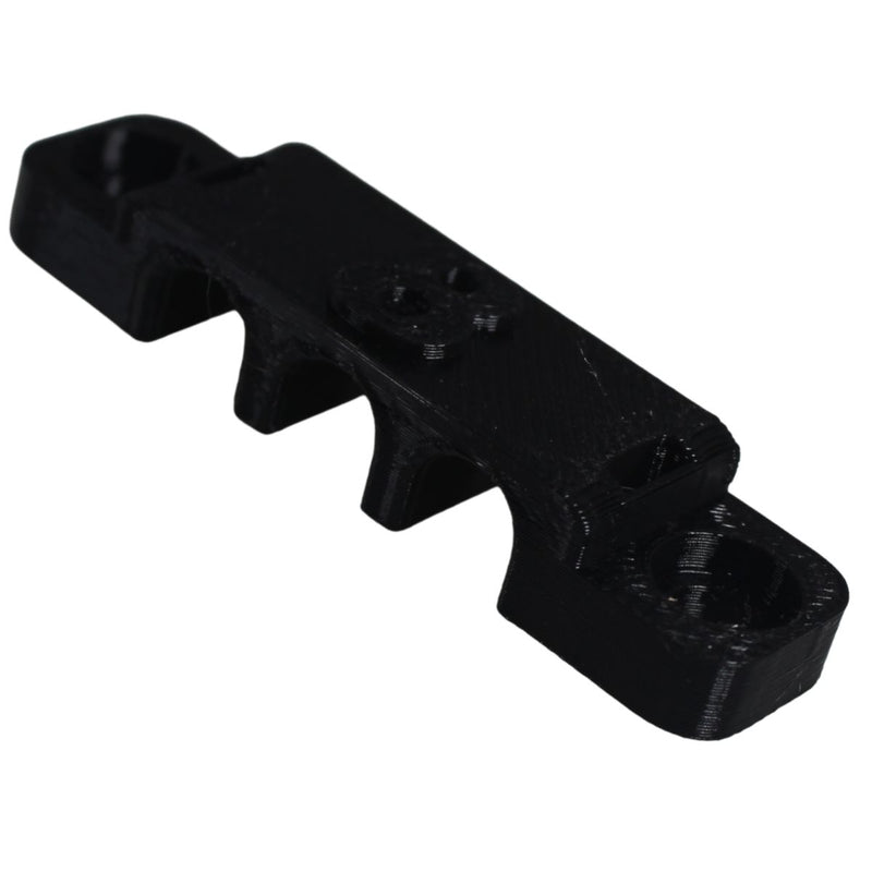 8 Gauge Cable Management Wire Comb Triple Slot Can Use w/ Cable Tie Red/Black