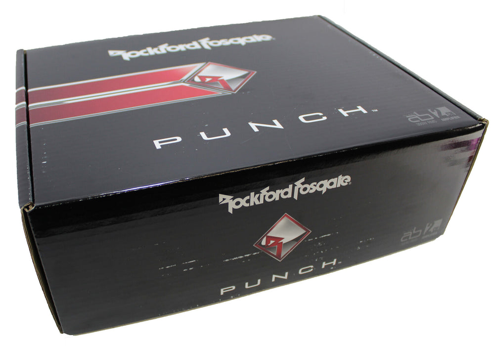 Rockford Fosgate Punch 300W 2-Channel Amplifier P300X2 + Install Kit