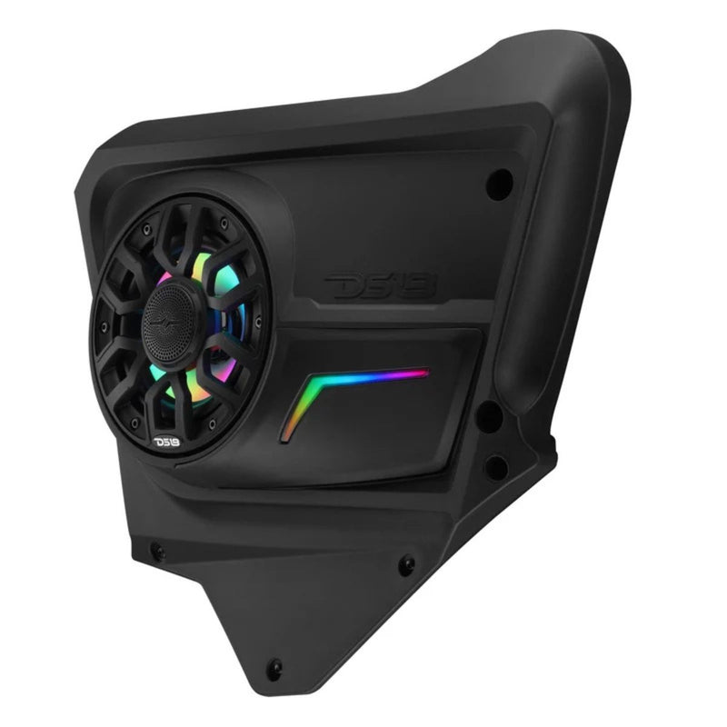 Can-Am Maverick X3 Max 2017-Up Rear Door Speaker Loaded Panel Pair LED CAX3BD6LD
