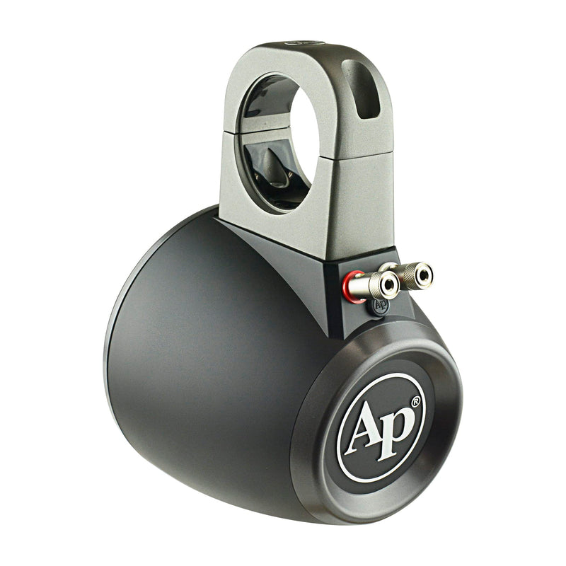 6" Marine Tower Speaker, LED & Tweeter Compact Enclosures Audiopipe APMP-60002SP