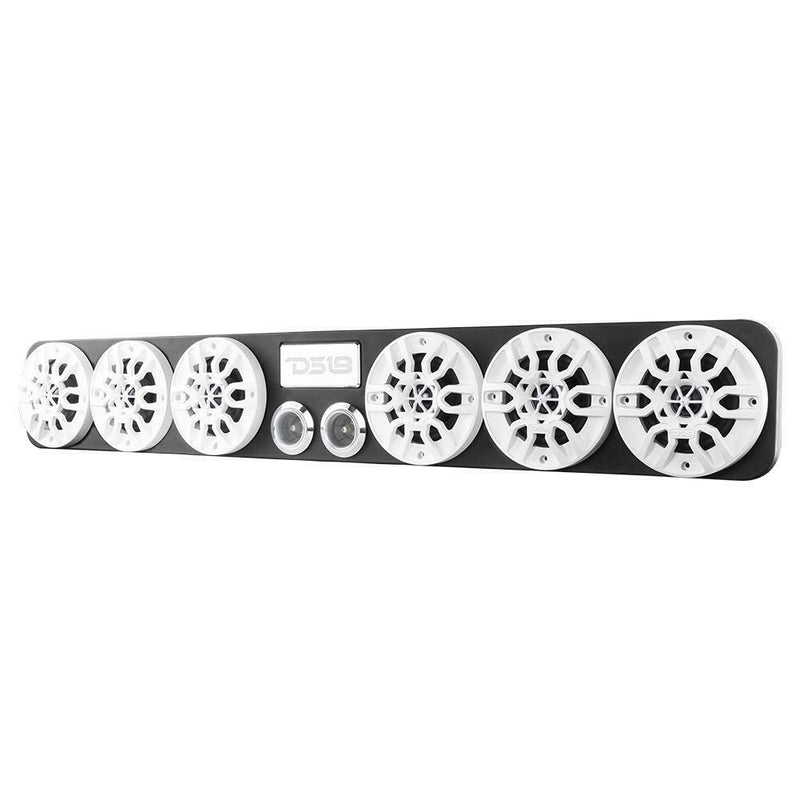 39" Universal Speaker Sound Bar Enclosure for 6 x 4" Speakers & 2 Tweeters RGB