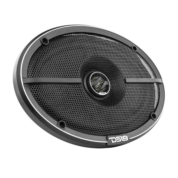 DS18 ZXI 6x9" 360W 2-Way + 6.5" 4-Ohm Car Audio Coaxial Door Speakers