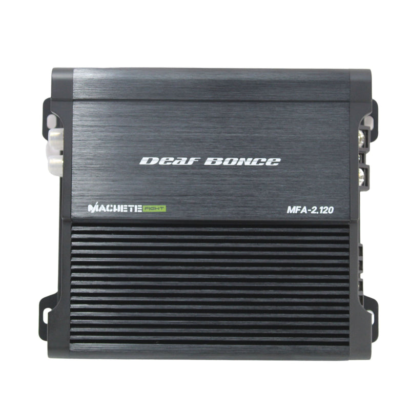 Deaf Bonce 2 Channel 360W RMS 4 ohms Class D Machete Fight Amplifier MFA-2.120