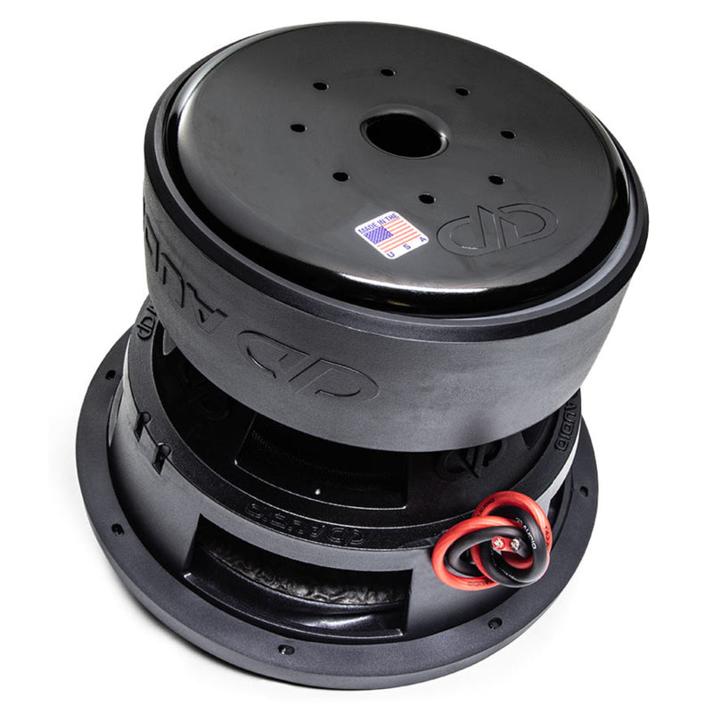 DD Audio 12" Dual 1 Ohm 10000W Peak/2500W RMS Power Tuned Subwoofer 9912b (ESP)