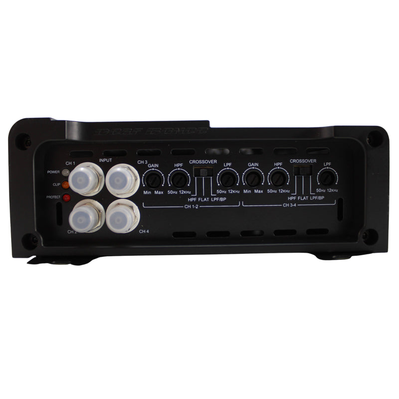 Deaf Bonce 4 Channel 120 Watt RMS 2 Ohm Class D Machete Fight Amplifier MFA-4.80