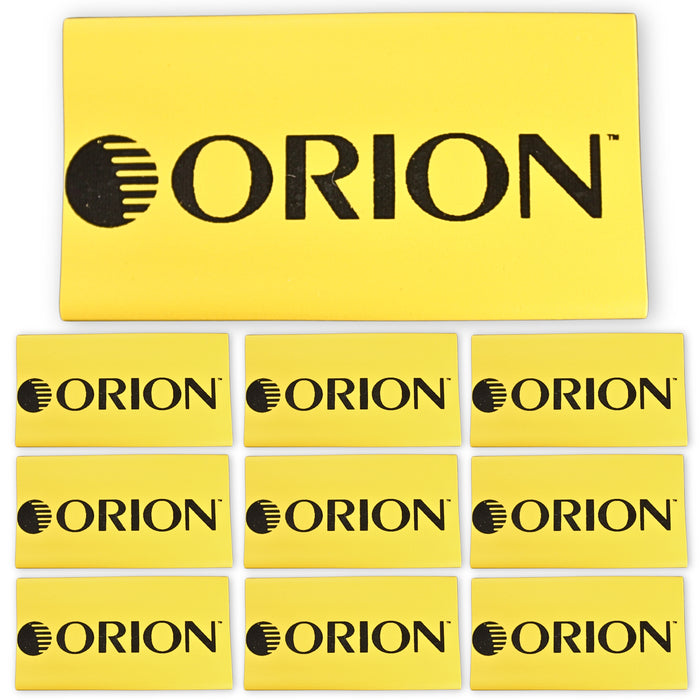 0 Gauge 3:1 Heat Shrink with Orion Logo 10 Pack Yellow