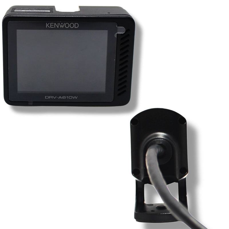 Kenwood Front & Rear 4K Dash Camera w/ GPS, BT, WiFi, Motion Detection & MicroSD