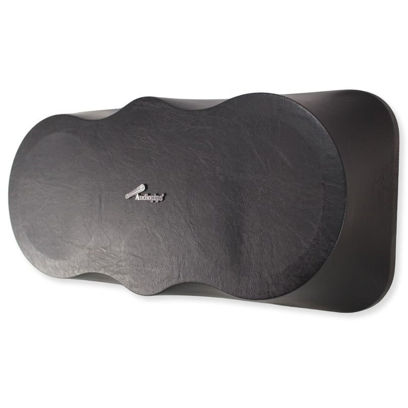 2x 6" Speaker, 2x 2" Tweeter Wooden Door Speaker Pod with Black Vinyl Wrap