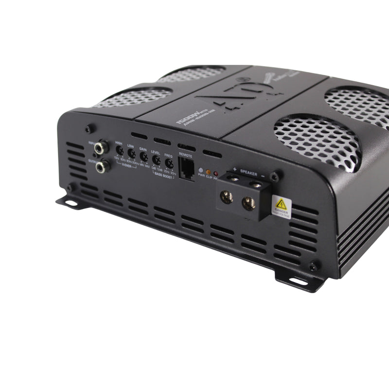 Audiopipe 1500W Monoblock 2 Ohm Class D Brazilian Style Amplifier APHF-1500D-H2