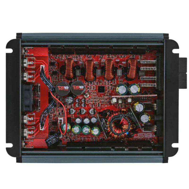 Dual 10 inch 300W RMS Voceteo Loaded Enclosure w Tweeters, Amplifier & Speakon
