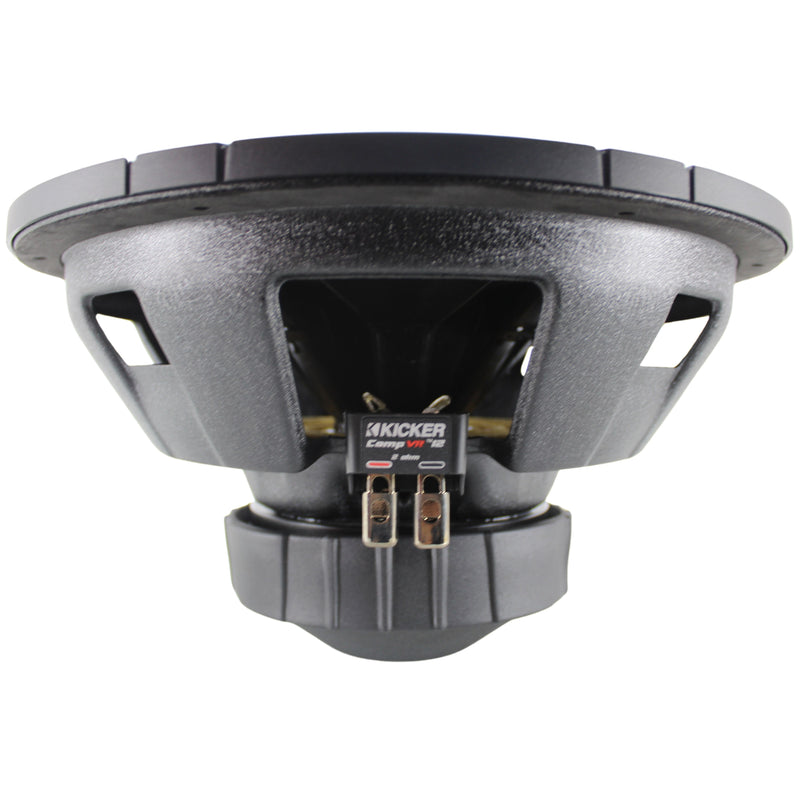 Kicker CompVR 12" Dual 2 Ohm 450 Watt RMS Award Winning Subwoofer 52CVR122