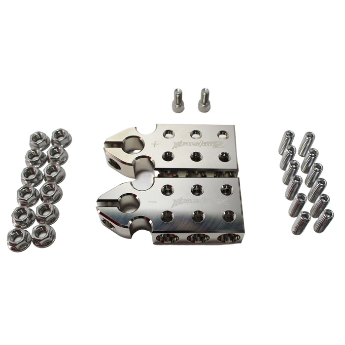 ILL Customz 6 Lug/Input Style SAE Battery Terminal (Pair) 6-LUG-INPUT-SAE