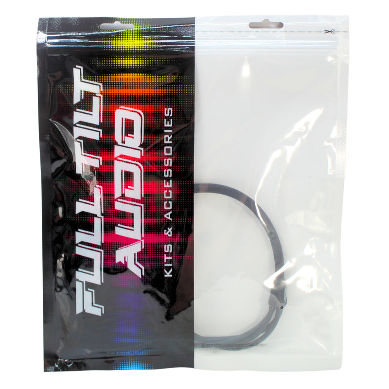 Full Tilt Audio HQ 1.5 Foot 4-Channel RCA Cable Gold Plated Connectors