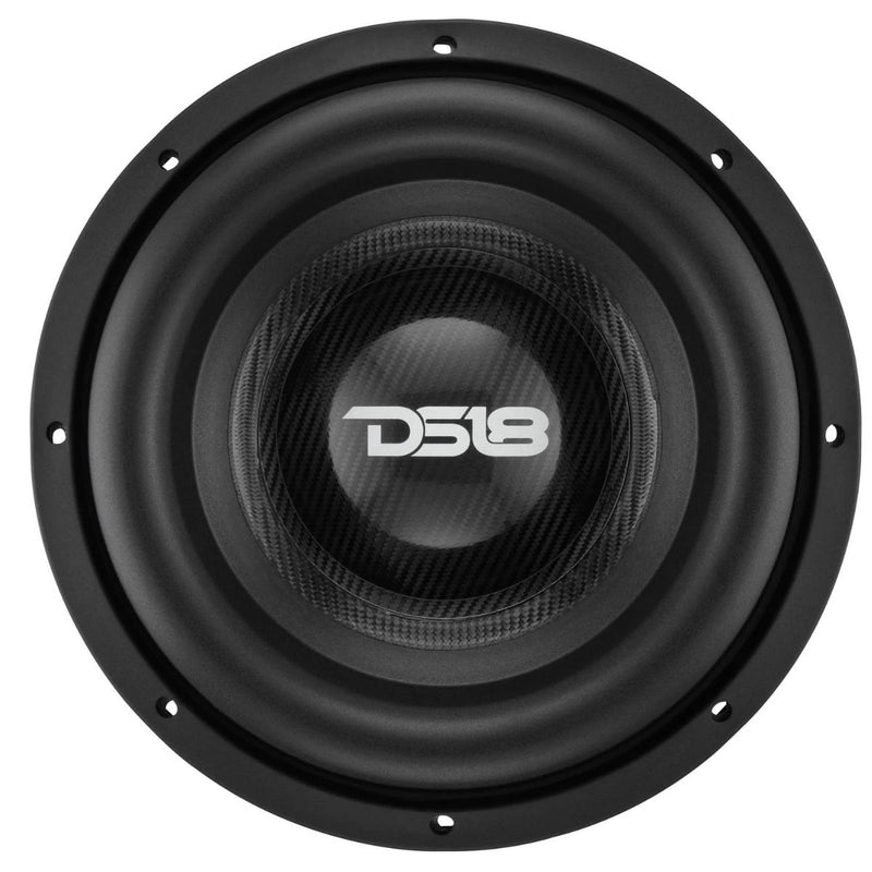 DS18 12" 3500W RMS Dual 1-Ohm Carbon Fiber Car Subwoofer CARBON12.1D