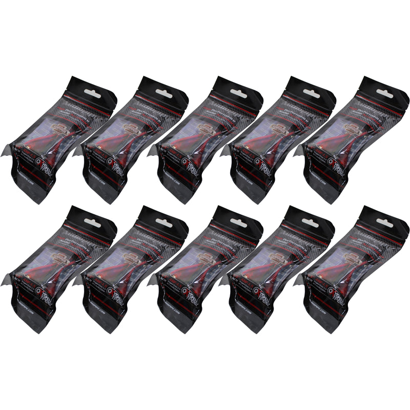 Audiopipe Frosted RCA Cables w/Gold-Plated RCA Connectors (10 Pack) 1.5-25 Feet