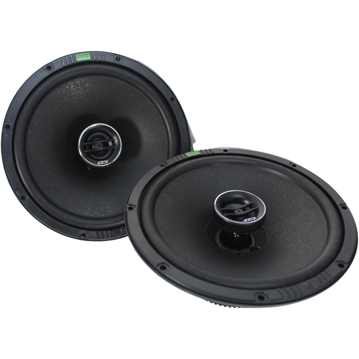 6.5" 50W RMS 4 Ohm Coaxial Speakers Deaf Bonce Machete FIGHT Series OPEN BOX